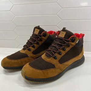 TOMS Skully Distress Leather Waterproof Boots - Size 13